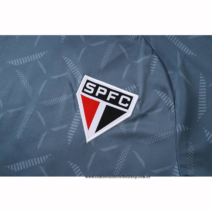 Chandal del Sao Paulo 25-26 Manga Corta Azul Gris - Pantalon Corto
